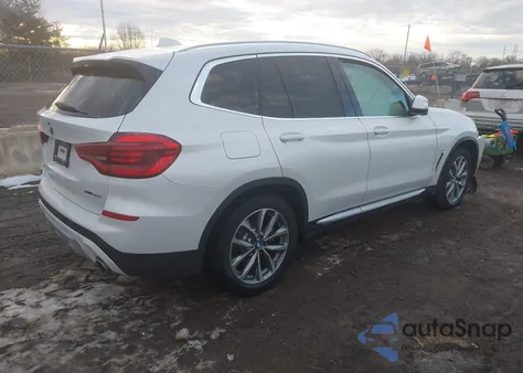 2019 BMW X3 xDrive30I z USA, uszkodzony, nr VIN 5UXTR9C5XKLD91840